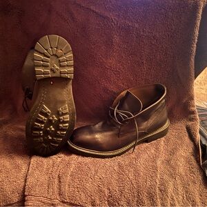 Men's Brown Leather Chukka Boots